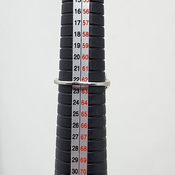 Vintage Peridot Sterling Silver Size 10 Ring - Picture 12 of 12